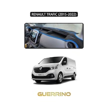 Renault Trafıc 2015-2022 Torpido Koruma Halısı Siyah Kenar