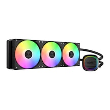 Gamdıas Aura Gl360 V2, 360mm, Rgb, 3 Fanlı, Cpu Sıvı Soğutma Tek Renk
