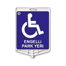 Fm Trafik Dikdörtgen Uyari Levhasi Engelli Park Yeri