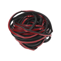 Evrensel Araba Weathersstrip Kapı Hava Sıyırma Kenar Trim Conta Şeridi, 52.5ft, Epdm Kauçuk, Siyah