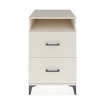Kronos Komodin Tek Raflı 2 Çekmeceli 60x59x96 Aytaşı-aytaşı Aytaşı