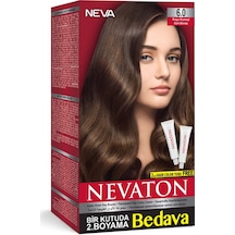 Nevaton Kalıcı Krem Saç Boya sı 6.0 Koyu Kumral