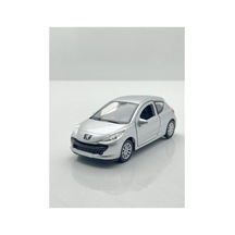 1/36 Peugeot 207 Çek Bırak Çok Renkli