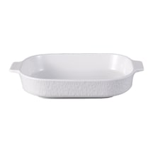 Touch Me Porselen Beyaz Fırın Kabı Dikdörtgen 24 Cm 2 Adet Çok Renkli