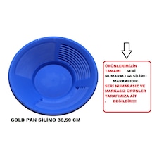 Silimo Gold Pan Altın Tavası Leğeni Altın Yakalama Eleği Mavi N11.497