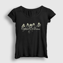 Presmono Kadın Band Children Of Bodom T-shirt Siyah