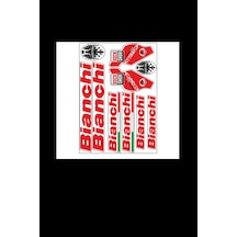 Bianchi Bianchi 001 Bisiklet Sticker Çok Renkli