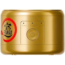 Elmpaly Altın Usb Şarjlı 3 Modlu Mini Taşınabilir Takma Diş Temizleyici Makinesi Protez Diş Kaplama