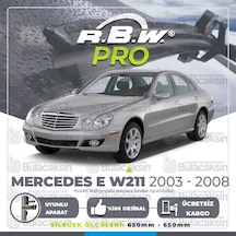 Mercedes E W211 Muz Silecek Takımı (2003-2008) RBW PRO