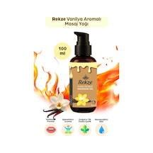 Vanilyalı Aromaterapi Yenilebilir Rahatlatıcı Doğal Masaj Yağı 100 Ml - 635851321