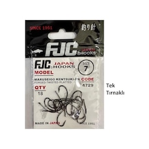 Fjc 4729 No:7 Maruseigo Kentsuki Black Nikel Olta İğnesi 18 Adet