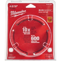 Milwaukee 110x60 Mm Bıghawg Ahşap Delik Testere - Panç