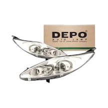 FORD FİESTA DEPO SOL FAR MERCEKLİ BEYAZ ZEMİN 8A61 13W030 CH