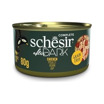 Schesir After Dark Tavuk Et Suyunda Yetişkin Kedi Konservesi 80g
