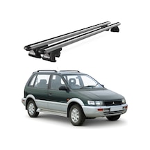Venüs Mitsubishi Rvr 3+5 Doors 1992-1997 Uyumlu Gri Ara Atkı Port Bagaj Tavan Barı