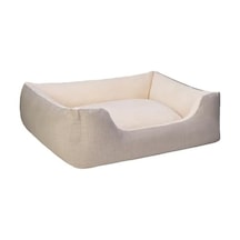 Pet Echo Varro Ekru-ekru Köpek Yatağı L 85x105cm Açık Bej