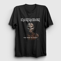 Presmono Unisex Souls Iron Maiden T-shirt Siyah