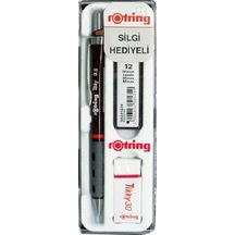 Rotring Tikky Mekanik Kurşun Kalem Okul Seti 0.5 MM Bordo