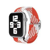 Watch 22mm Kordon Saat Değildir - Beyaz-kırmızı - Yluh-856071