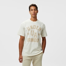 Under Armour Ua M Hw Varsity Os Ss Erkek Gri T-shirt 1390179 Gri