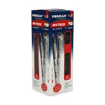 Pensan My-Tech 0.7 MM Kırmızı Tükenmez Kalem 25'li