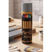 Sprey Boya 200 Ml 1 Adet Südor Hızlı Kuruyan Renkli Profesyonel Canlı Renk Ahşap Plastik Demir Metal Cam Porselen Duvar Gri