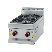 Karacasan Endüstriyel 900 Seri Set Üstü 40 Cm 2 Gözlü Lpg Tüplü Ocak