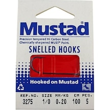 Mustad 3275 100 Cm 0,20 Mm No:1/0 5 Li Paket