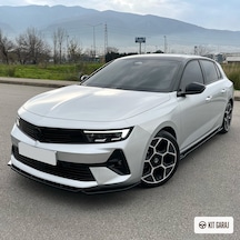Opel Astra L Plastik On Lip - Piano Black Boyali