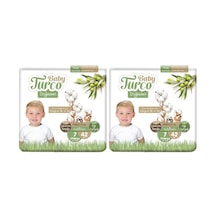 Baby Turco Doğadan Bebek Bezi 7 Numara XXLarge Süper Paket 2 x 42 Adet 2'li