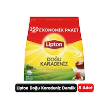 Lipton Doğu Karadeniz Demlik Poşet Çay 150 Adet 5 Paket