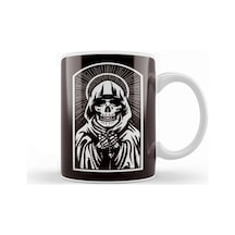Santa Muerte Mexican Dead Mexico Sugar Skull Female Deity Kupa Bardak Porselen Karışık