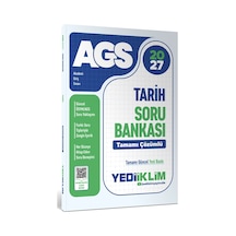 Yediiklim 2027 Meb-ags Tarih Soru Bankası Çözümlü