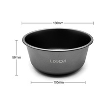 Flybuy Taşınabilir Sofra Seti - Piknik Makarna Kasesi Kamp Seyahat Gümüş Eşyası Açık Gümüş