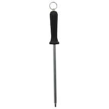 Metal Bilezikli Yuvarlak Masat - Bıçak Bileme Metal Asma Halkalı 30cm 5468