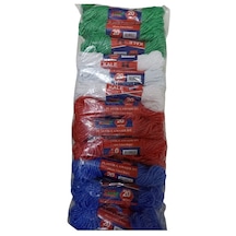 Kale Plastik Çamaşır İpi 20 Metre 24 Adet 5615 Açık Bej