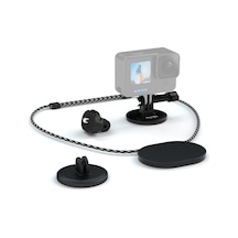 Vkemall Uurıg Bh-06 Manyetik Boyun Tutucu: Hareketli Kamera/ Telefon İçin 5kg Yük Kapasitesi, Açı Ayarlı, Hızlı Kurulum, Gopro/djı/ınsta360 Uyumlu