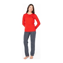 U.S. Polo Assn. U.s Polo Assn. 20146 Kadın Uzun Kollu Düğmeli Bisiklet Yaka Pijama Takımı-kırmızı Kırmızı U.S. Polo Assn. U.s Polo Assn. 20146 Kadın Uzun Kollu Düğmeli Bisiklet Yaka Pijama Takımı-kırmızı Kırmızı