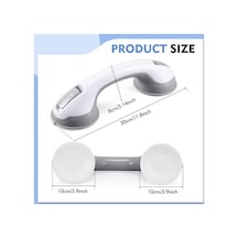 Maoyaya Yaşlılar Yaşlı Tutma Taburesi Sandalye Paket Krom Kolu İnç İçin İçin İçin Güvenlik Güçlü Emme Duş Duş Duş Duş Çubuklar, Çubuğu, Çubuğu, Banyo Altın 2 12 - Sv Krom - Altın