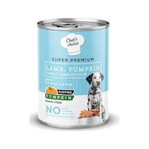 Ayrex Yavru Köpekler İçin, Tahılsız, Hipoalerjenik, Kuzu Etli, Balkabaklı, Bezelyeli Ve Havuçlu Ezme, 400 G