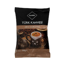 Rıoba Türk Kahvesi 100 G - Orta Kavrulmuş İnce Öğütülmüş 5'li Avantaj Paketi - 5 Adet Tarı