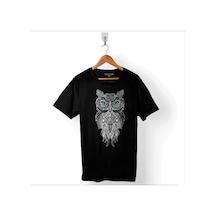 Owl Baykuş Design Desen Tasarım Yavru Minik Kuş Baskılı Tişört Unisex T-shirt 001