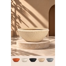 Bostann Dekoratif Saksı - Boho 290 - 157l - Bej