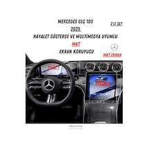 Mercedes Glc 180 2025 Hayalet Gösterge Ve Multimedya Uyumlu Set Mat Ekran Koruyucu