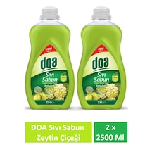 Doa Sıvı Sabun Zeytin Çiçeği 2.5 Lt X 2 Adet