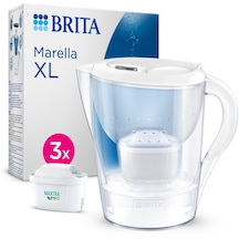 Brita Marella XL 3 Filtreli Su Arıtma Sürahisi Beyaz