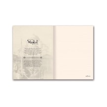 İstanbul Gravür Mini Journal Çizgili Külliye 103 Ivory