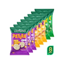 Wefood Patlak Cips Deneme Paketi 60 G 8'li 8683347037780