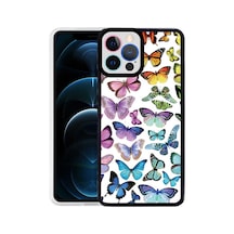Zore İphone 12 Pro Uyumlu Nvth M-fit Desenli Kılıf-butterfly No3