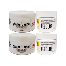 Süper Çörek Otu Kremi Xl Boy Krem 2x200 Ml+bee Cure Krem 2x150 Ml